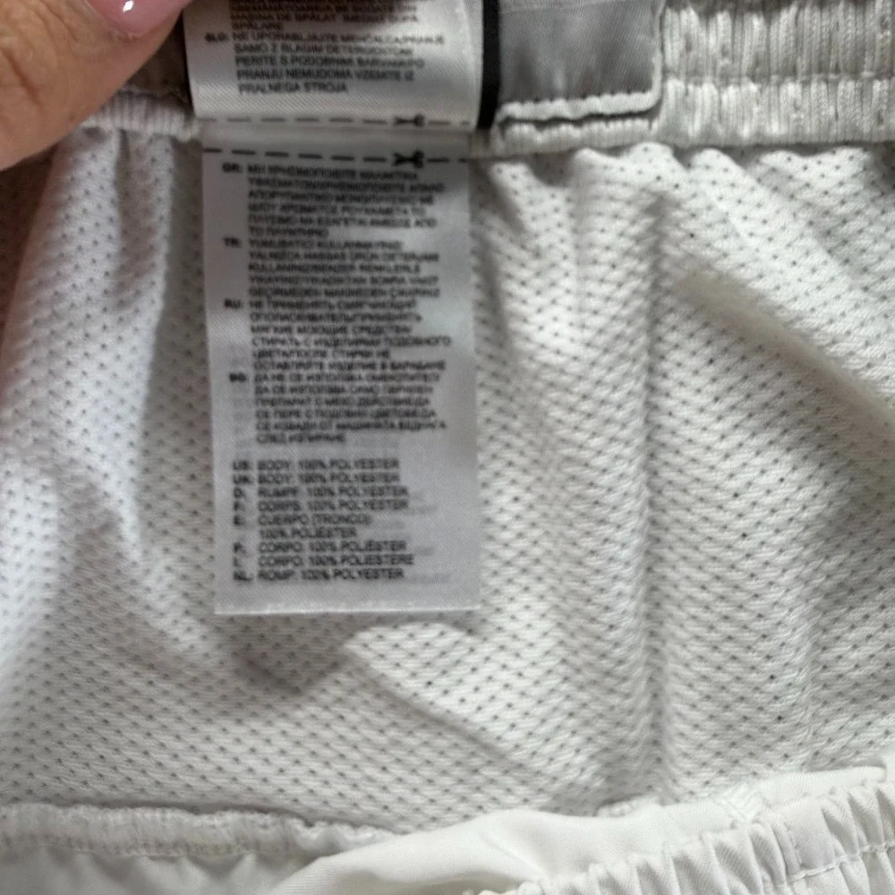 Vintage Adidas‎ Shorts Mens 3XT White Athletic Performance Basketball Activewear